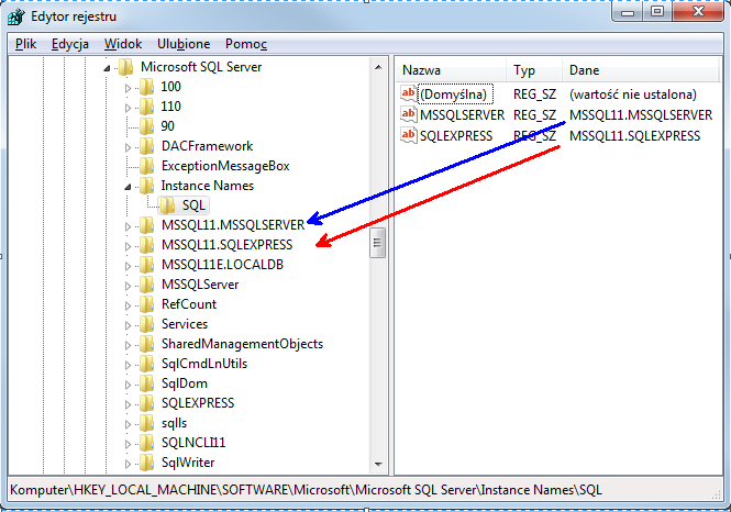 Mobilo » Blog Archive » Rejestr dla SQL