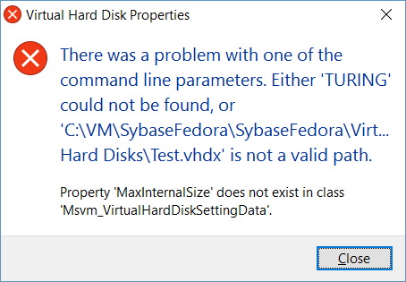 error-hyper-v